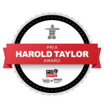 Harold Taylor award receipient 2023 tr